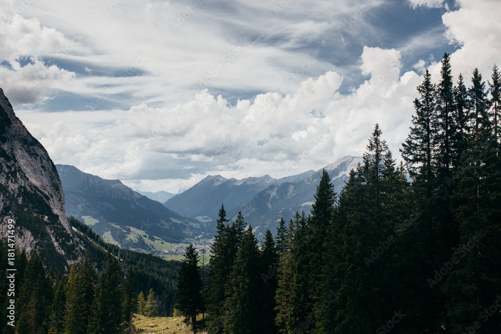 Landscapes in the Alps 