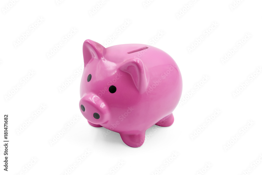 Piggy Bank isolated on white background