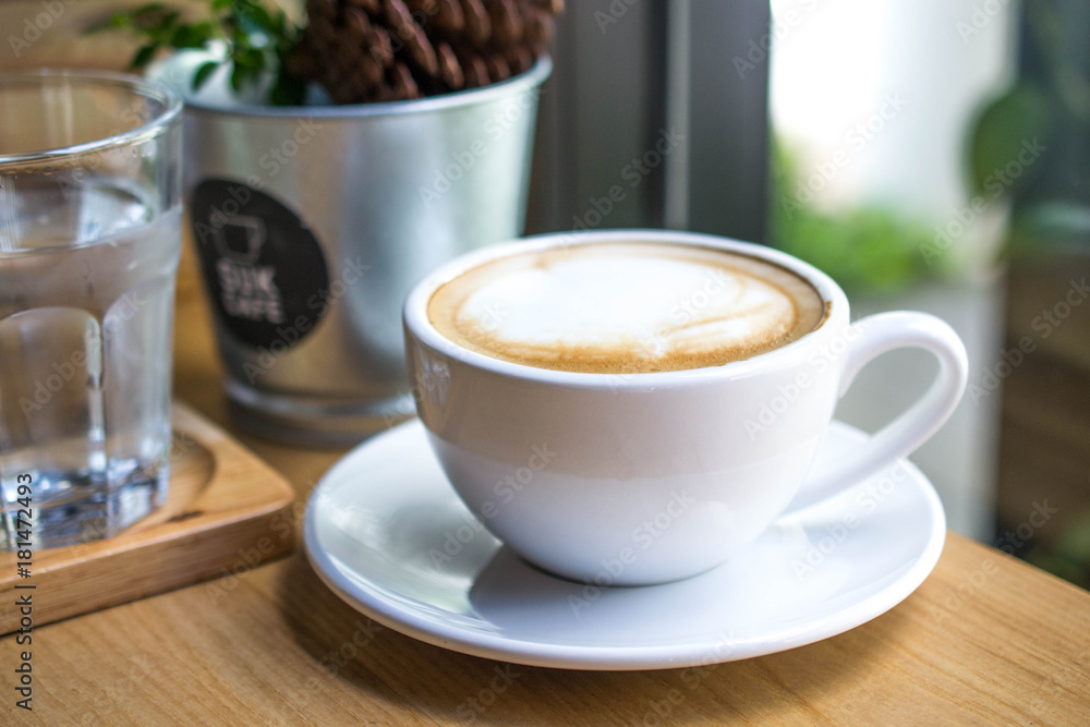 cup of latte coffee cup of latte coffee