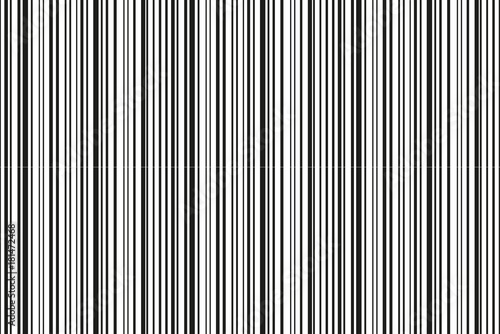 Bar code seamless pattern. Vector illustration backgound