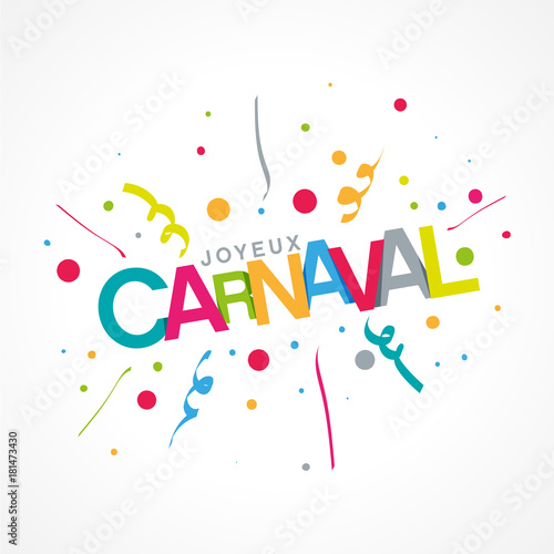 joyeux carnaval photo