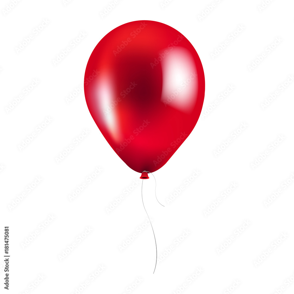 Red Balloon Isolated Red Balloon Isolated