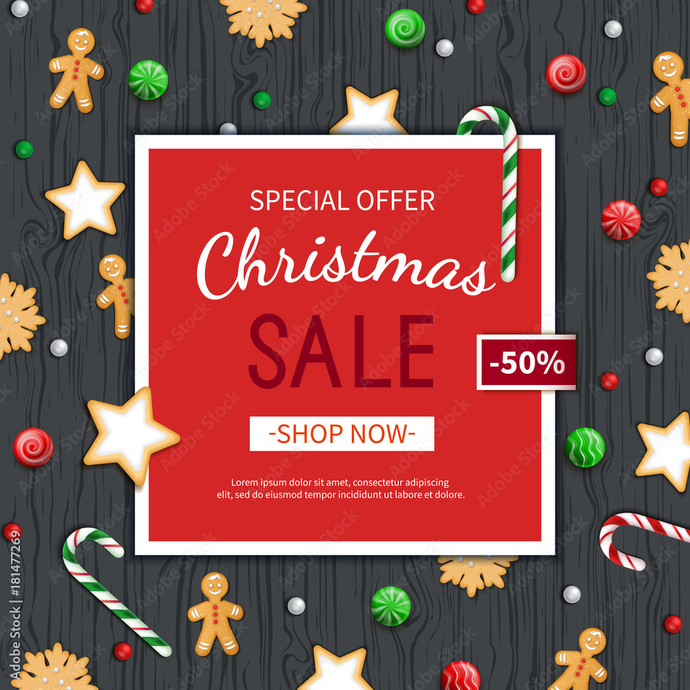 Table Top Sale Poster Template