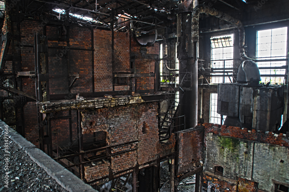 Old factory inside