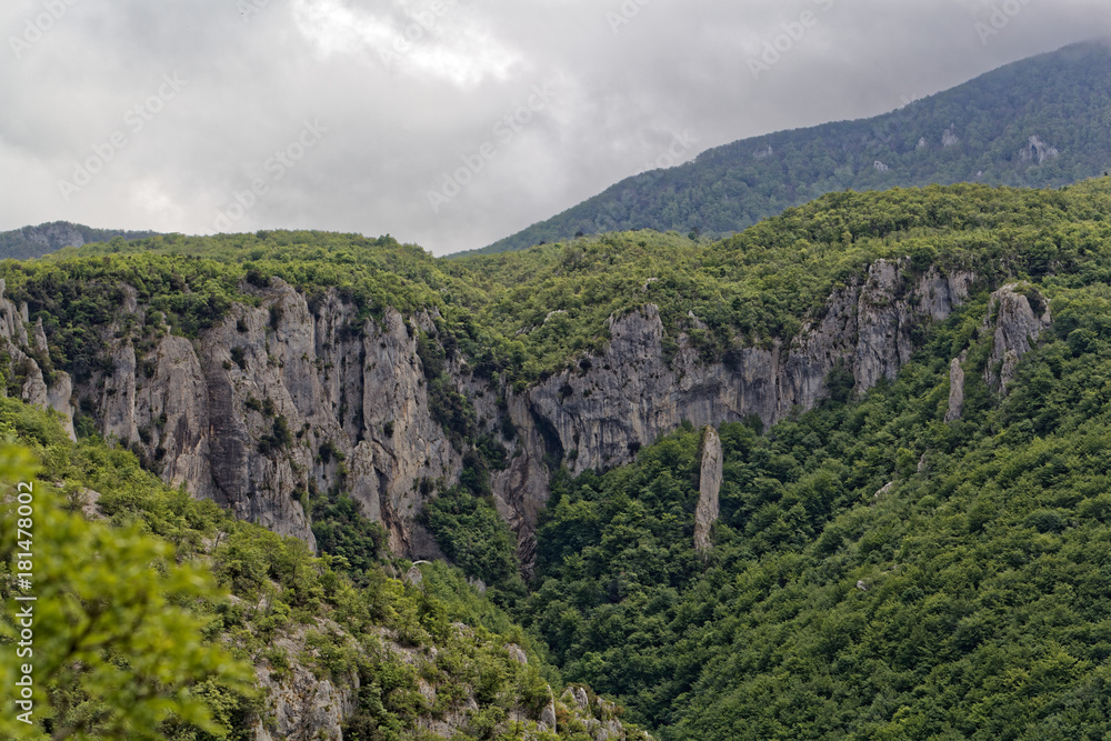 The Ucka mountains in Croatia.
