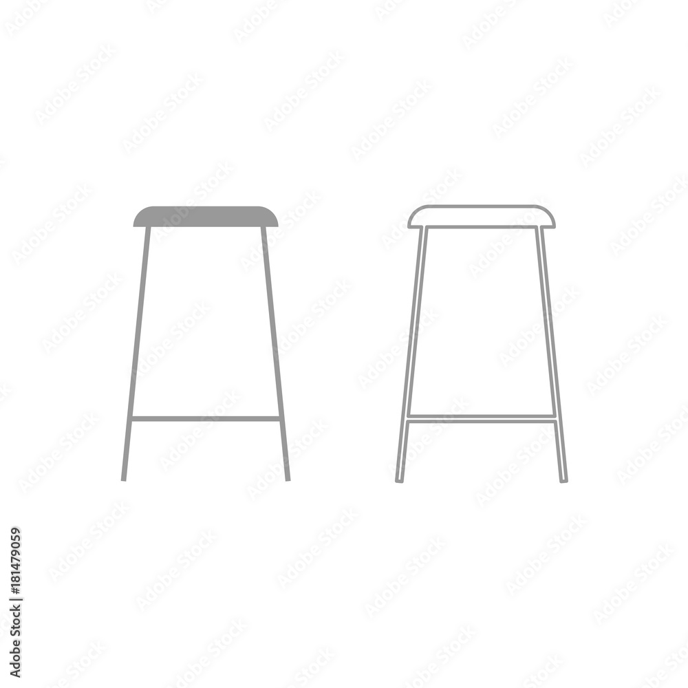 Christmas cookie icon. Grey set . Christmas cookie icon. Grey set .