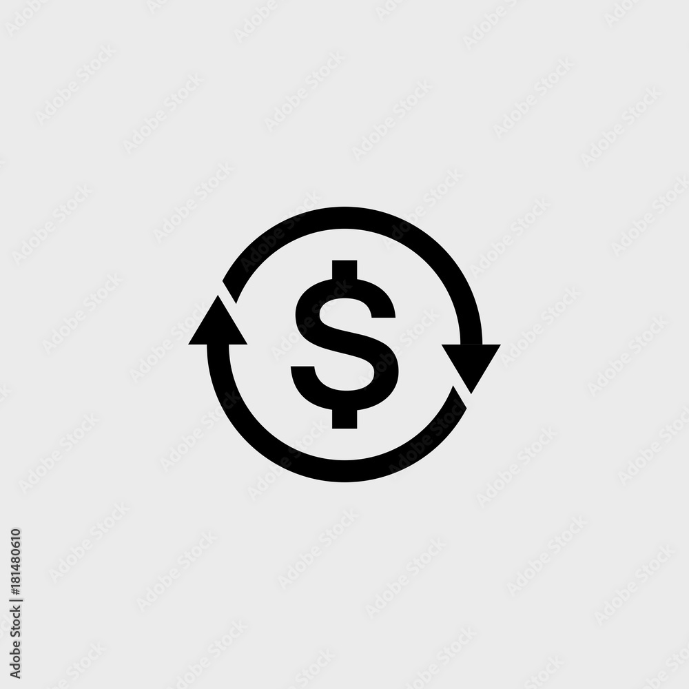 Convert flat vector icon Convert flat vector icon