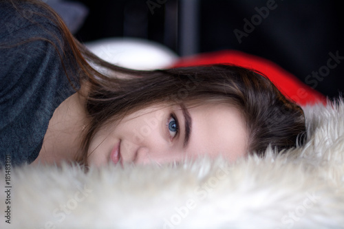 wooman sleep