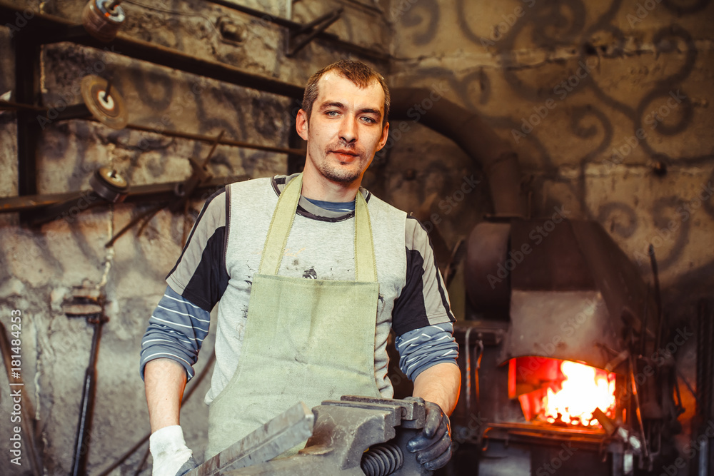 the blacksmith is at the forge the blacksmith is at the forge