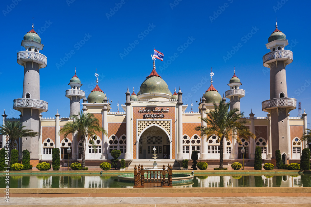 Central mosque of Pattani is the beautiful .religious place of Pattani, Thailand.