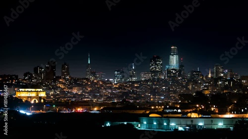 Wallpaper Mural San Francisco Skyline from Crissy Field Time Lapse Torontodigital.ca