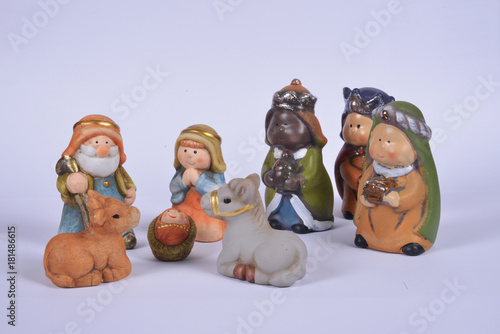 Ceramic Nativity scene © Donato