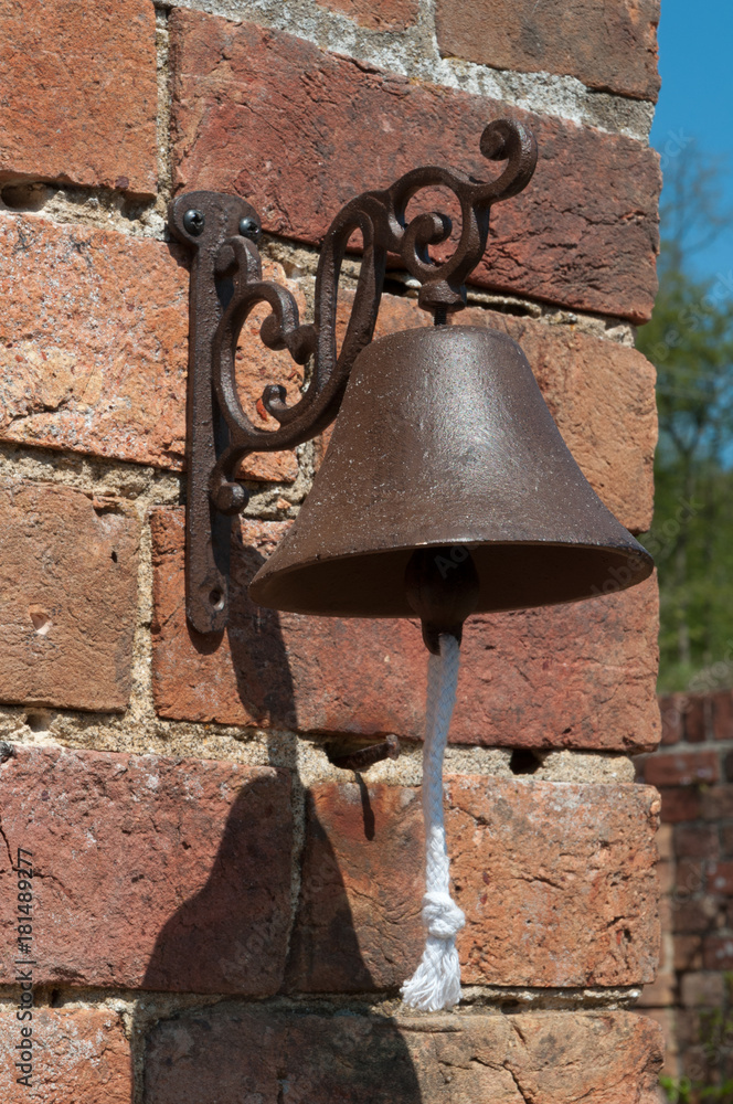 Fototapeta premium Bell on a Wall