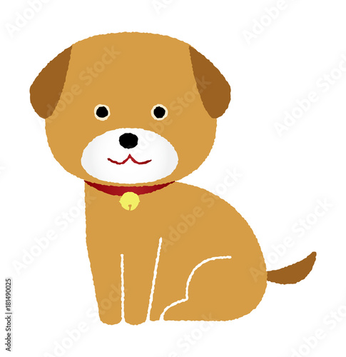 Fototapeta Naklejka Na Ścianę i Meble -  dog / puppy illustration