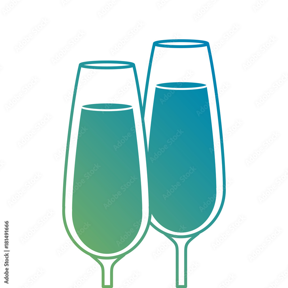 pair of champagne glass cheers drink celebration christmas pair of champagne glass cheers drink celebration christmas
