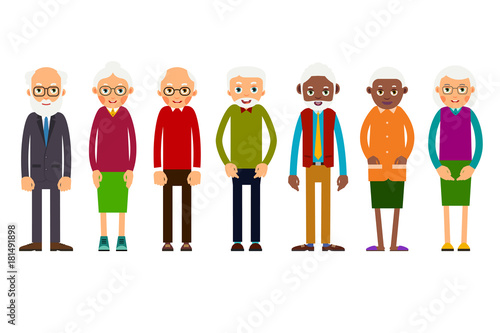 Group older people