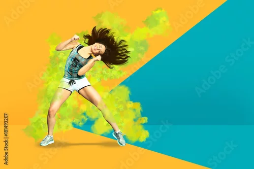 Obraz tańczyć dla fitnessu