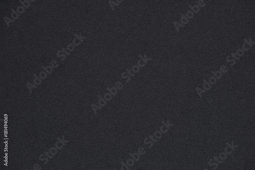 Black new clean fabric texture background. Flat and highly detailed.