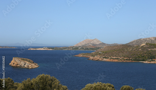 Temple of Poseidon, Attica peninsula, Greece photo