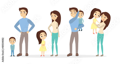 Scold and praise parents.