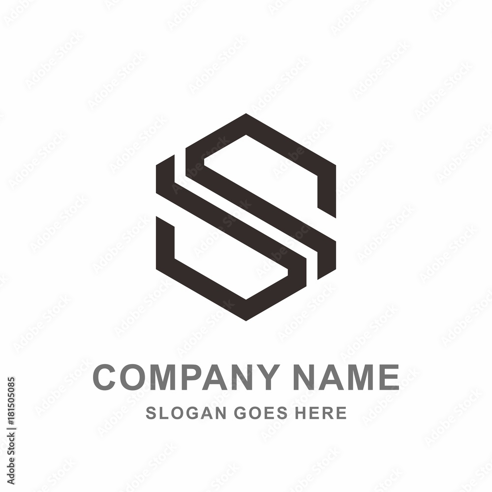 Monogram Letter S Geometric Square Cube Hexagon Architecture Construction Business Company Stock Vector Logo Design Template Monogram Letter S Geometric Square Cube Hexagon Architecture Construction Business Company Stock Vector Logo Design Template