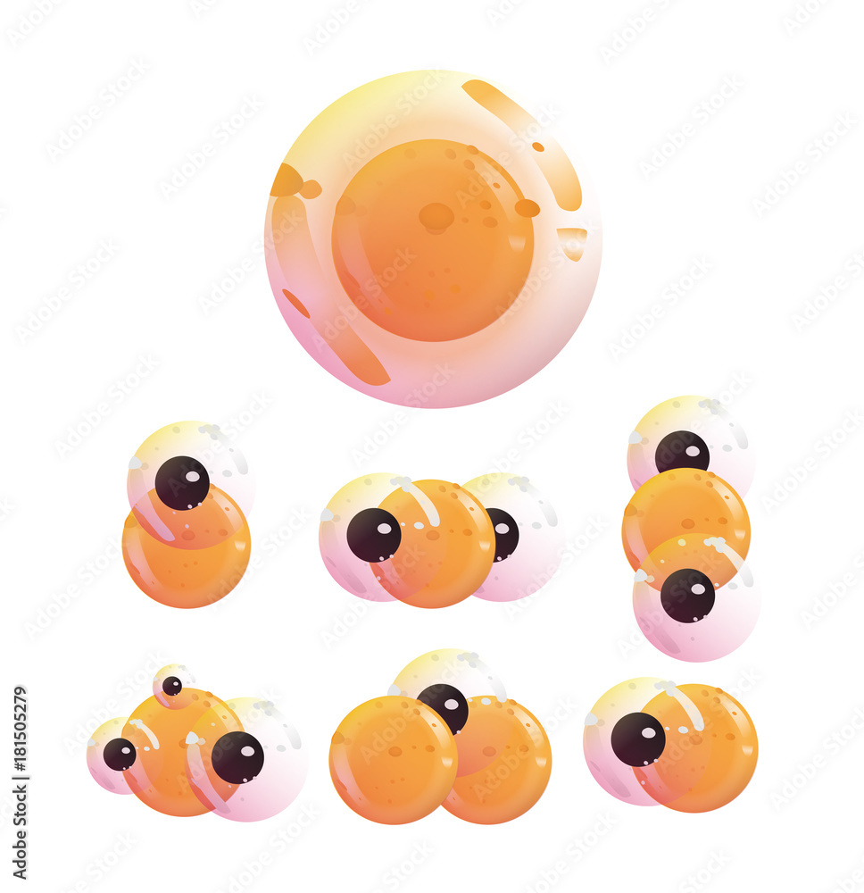 Obraz premium Egg yolk