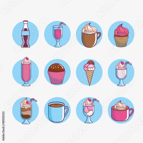 Dessert and sweet food design