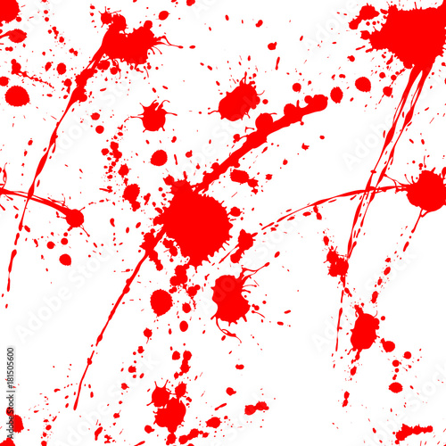 Blood splatter seamless tile