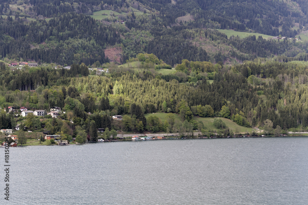 Fototapeta premium Landscape at the Lake Millstatt
