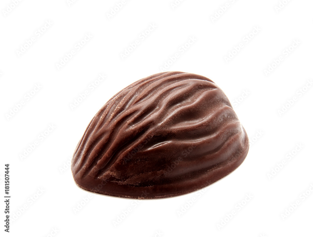 Chocolate candy sweets isolated on a white Chocolate candy sweets isolated on a white