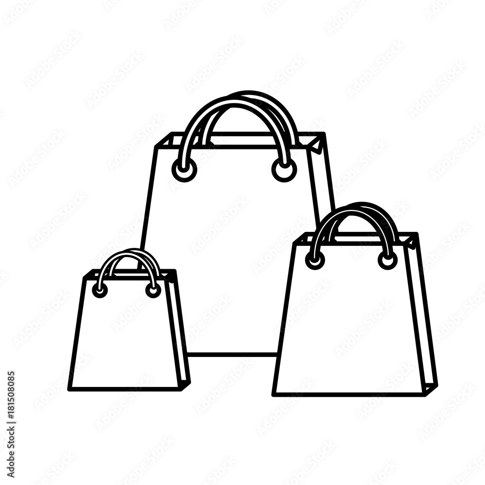 set of empty christmas paper shopping bag set of empty christmas paper shopping bag
