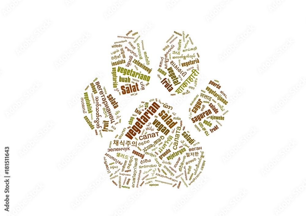 vegan word cloud with vegetarian related words in a lot of different languages vegan word cloud with vegetarian related words in a lot of different languages