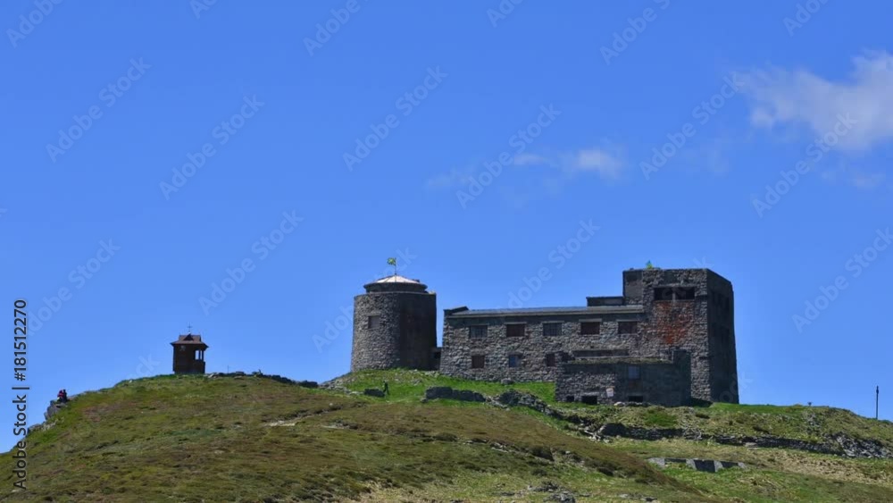 Old Polish observatory in Carpathians Old Polish observatory in Carpathians