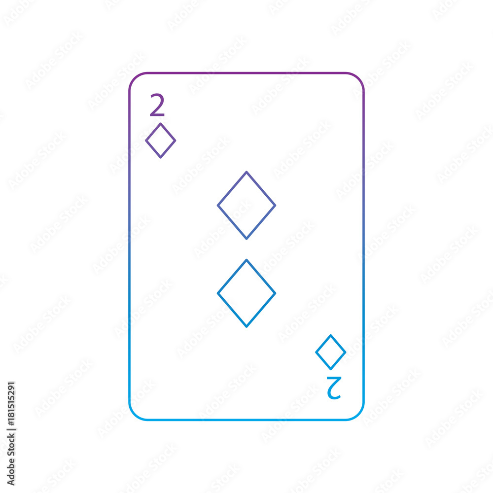 two of diamonds or tiles french playing cards related icon icon two of diamonds or tiles french playing cards related icon icon