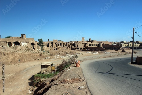 General view of Yazd, Iran.