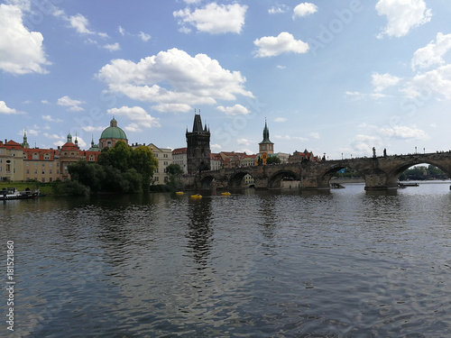 Pont St Charles à Prague. © joel