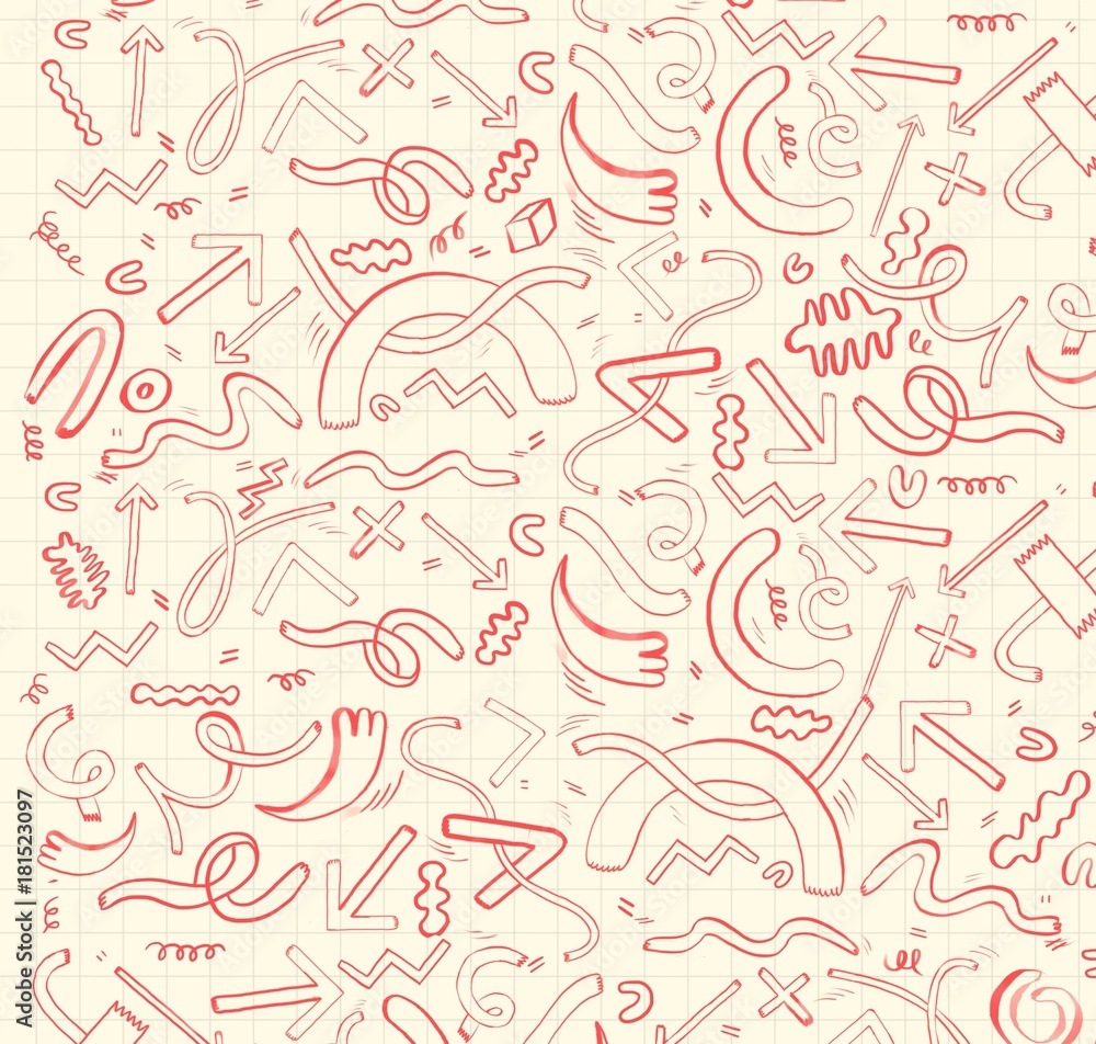 Fun Playful Random Doodles Squggles and Shapes Fun Playful Random Doodles Squggles and Shapes