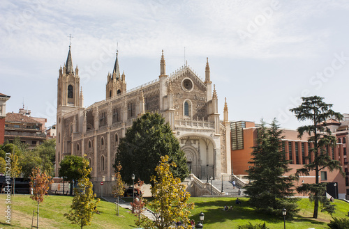 Church of San Jerónimo el Real in Madrid, Spain