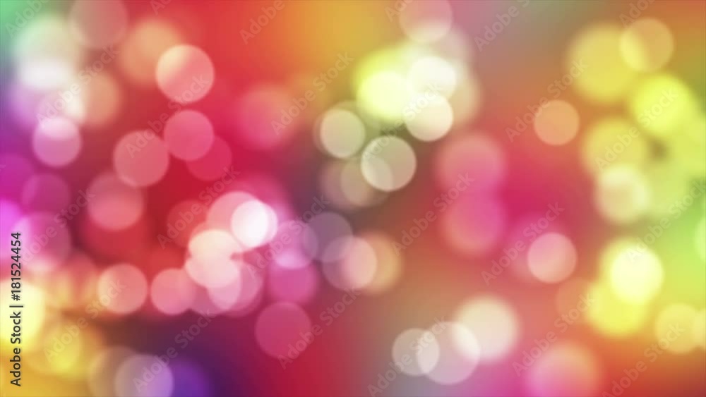 Partice very colorful bokeh background loop Partice very colorful bokeh background loop