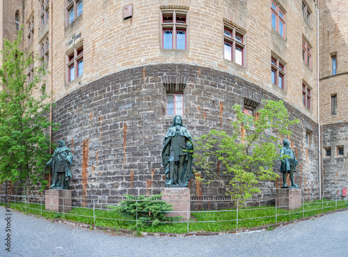 Hohenzollern Castle in Baden-Wurttemberg, Germany photo