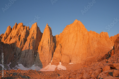 Mount Whitney At Sunrise