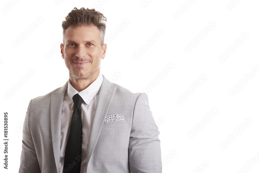 Successful professional businessman portrait