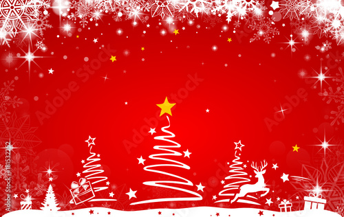Weihnachtskarte Weihnachtsbaum