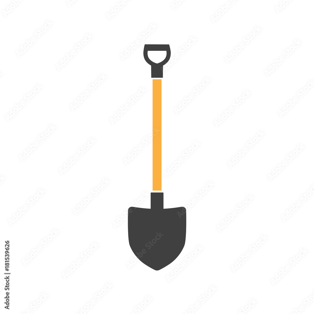 shovel icon- vector illustration
