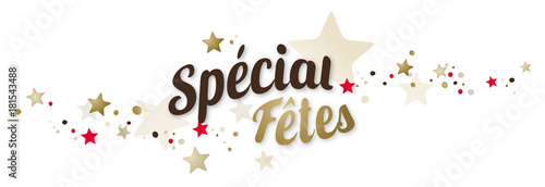 SPÉCIAL FÊTES BANNIÈRE étoilée