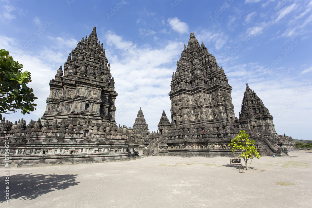 Fototapeta premium prambanan temple view
