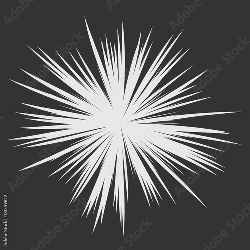 Abstract Star Explosion