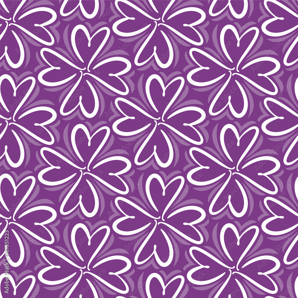 Seamless hearts pattern. Vector repeating texture. Seamless hearts pattern. Vector repeating texture.