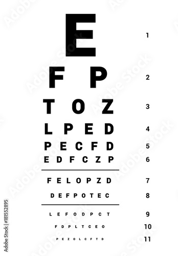 ophthalmic table