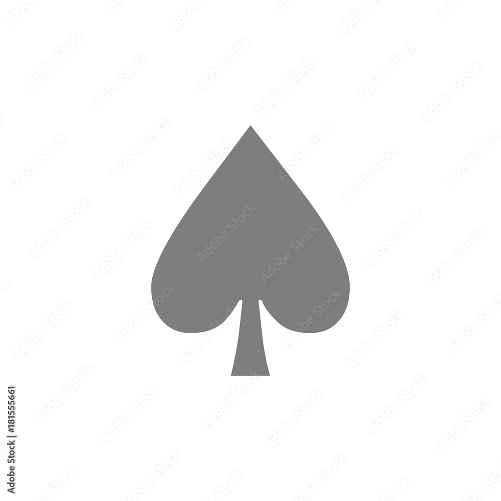 Fototapeta premium Spades icon. Web element. Premium quality graphic design. Signs symbols collection, simple icon for websites, web design, mobile app, info graphics